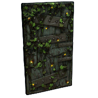 Fireflies Metal Door image