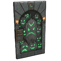 Ghostly Flame Door image