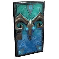 Glacial Visage Metal Door image