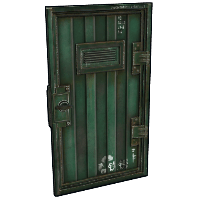 Green Armored Container Door image