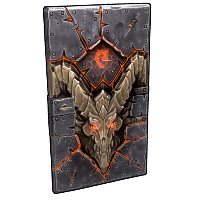 Molten Visage Metal Door image