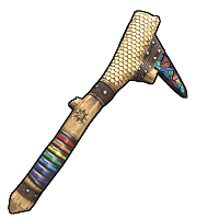 Mosaic Stone Pick Axe image