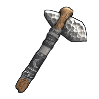 Night Farmer Stone Hatchet image