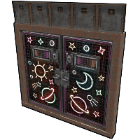 Outer Planets Armored Double Door image