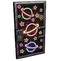 Outer Planets Metal Door image