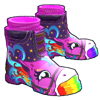 Rainbow Pony Boots image