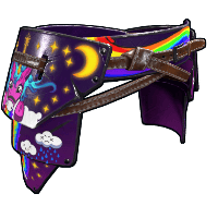 Rainbow Pony Roadsign Pants image