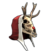 Rudolph Skull Mask image