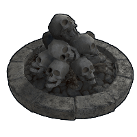 Skull Fire Pit image