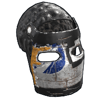 Space Rocket Face Mask image