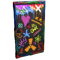 Spraycan Wooden Door image