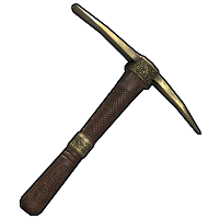 Tarnished Sun Pick Axe image