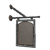 Two Sided Hanging Sign image