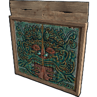 Wind King Wooden Double Door image