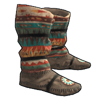 Native American Hide Shoes image