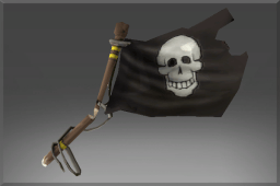 Inscribed Pirate Slayer's Black Flag image