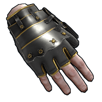 Black Gold Roadsign Gloves image