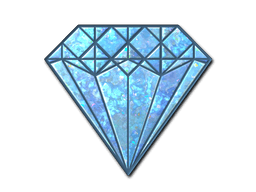 Blue Gem (Glitter) image