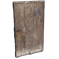 Old Heavy Wooden Door image
