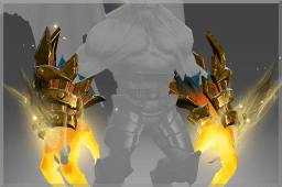 Inscribed Golden Shadow of the Dark Age image