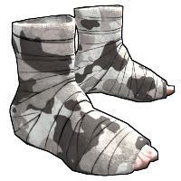 Arctic Protection Burlap Shoes image