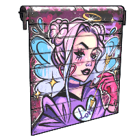 Lovers' Arrow Garage Door image