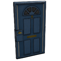 Blue Exterior Door image