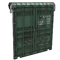 Shipping Container Garage Door image
