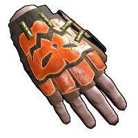 Pumpkin Roadsign Gloves image