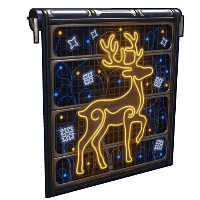 Winter Spirit Garage Door image
