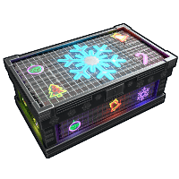 Neon Snowflake Large Box image