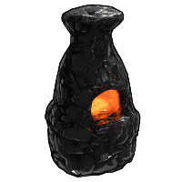 Polished Obsidian Furnace image