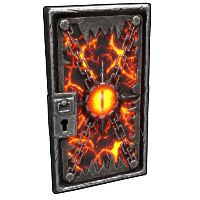 Watcher of Doom Metal Door image