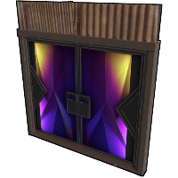 Tempered Sheet Metal Double Door image