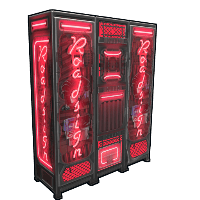 Neon Roadsign Locker image