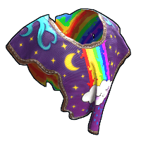 Rainbow Pony Poncho image