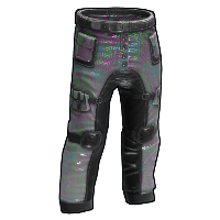 White Holographic Pants image