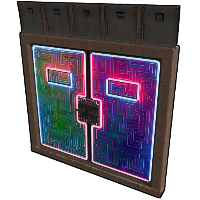 Neon Bismuth Armored Double Door image