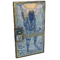 Porcelain Sheet Metal Door image