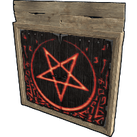 Wooden Double Door from Hell image