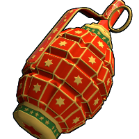 Red Christmas Grenade image