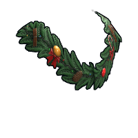 Christmas Wreath Poncho image