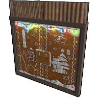 Rust Christmas Double Door image