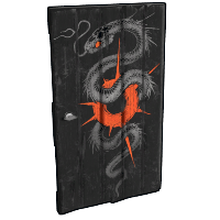 Serpent Lightkeeper Wooden Door image
