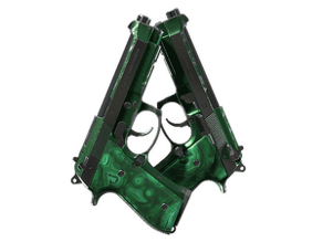 Polished Malachite image