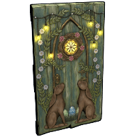 Wooden Rabbit Door image