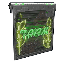 Neon Farm Door image