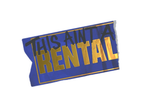 Ain't A Rental (Foil) image