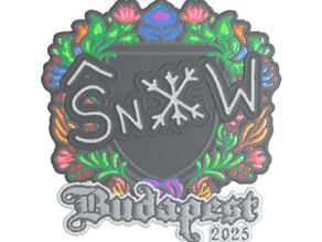snow (Embroidered) image