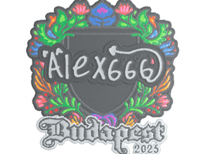 alex666 (Embroidered) image